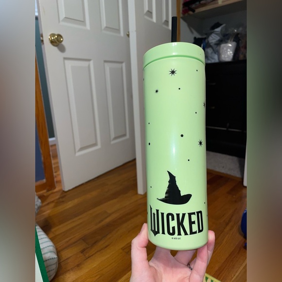 Other - plastic Wicked Tumblr with Straw